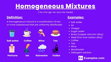What Is Another Name for a Homogeneous Mixture Common .